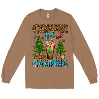 Toasted Coconut Coffee And Camping Frappe Long Sleeve Tee - FaDigitalArtStudio