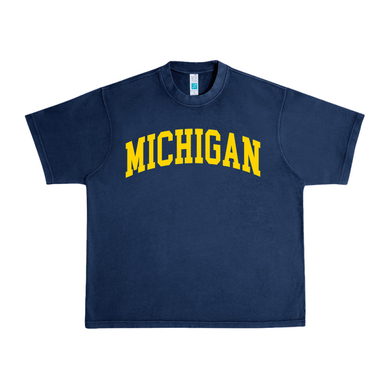 Michigan - Throwback Design - Classic , Best Gift, Costume, Halloween, Urban Heavy Tee by maiPhamDesign | Teevron