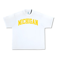 White Michigan - Throwback Design - Classic , best gift, costume, halloween, Urban Heavy Tee - maiPhamDesign