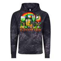 Cloud Black St. Patrick's wine glasses Vintage Hoodie - OliviaCreatesArt