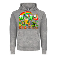 Cloud Rock St. Patrick's wine glasses Vintage Hoodie - OliviaCreatesArt