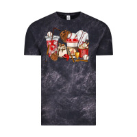 Cloud Black Baseball coffee cups Vintage Tee - HowdyJamesFarm