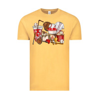 Vintage Mustard Baseball coffee cups Vintage Tee - HowdyJamesFarm