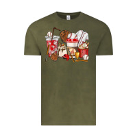 Vintage Olive Baseball coffee cups Vintage Tee - HowdyJamesFarm