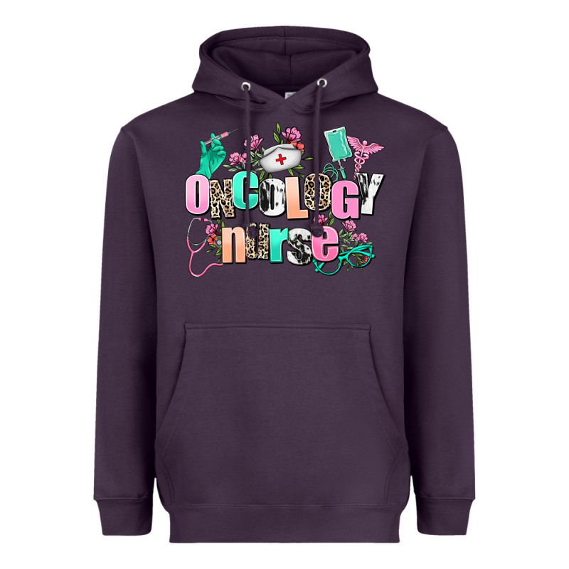 Oncology Nurse Heavyweight Hoodie by AdoDesignShop | Teevron