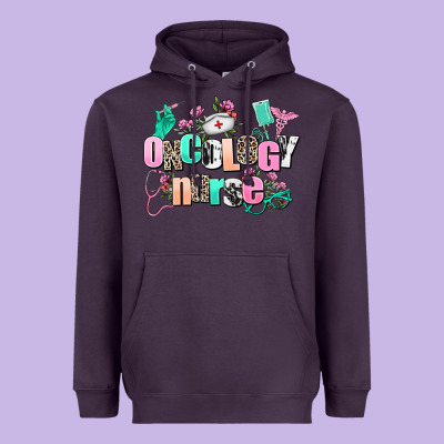 Oncology Nurse Heavyweight Hoodie Designed By Adodesignshop