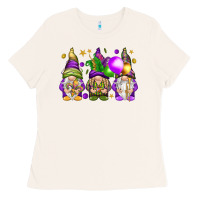 Bone Mardi Gras gnomies with elements Ladies Tee - HowdyJamesFarm