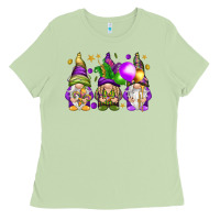 Matcha Mardi Gras gnomies with elements Ladies Tee - HowdyJamesFarm