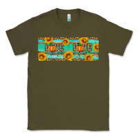 Army Green love fall Classic Tee - Artiststas