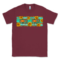 Burgundy love fall Classic Tee - Artiststas