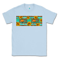 Dusty Blue love fall Classic Tee - Artiststas