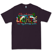 Plum christmas lights are my favorite Premium Tee - texasbilliewilder