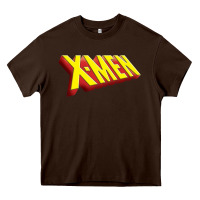 Chocolate Brown super legend xmen merchandise Heavy Core Tee - maiPhamDesign