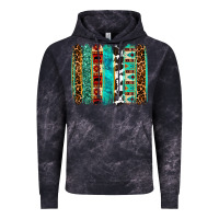 Cloud Black western brushstroke Vintage Hoodie - OliviaCreatesArt