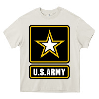 Cream Army strong Classic Heavy Core Tee - maiPhamDesign