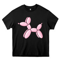 Black balloon dog pink Heavy Core Tee - maiPhamDesign