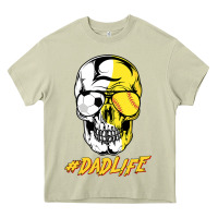 Mossy Dad life Sugar Skull for Soccer Softball Halloween Costume Heavy Core Tee - maiPhamDesign