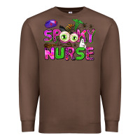 Chestnut spooky nurse Premium Sweatshirt - AdoDesignShop