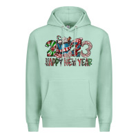 Seafoam 2023 Happy New Year Premium Hoodie - CowhideDigitalArt