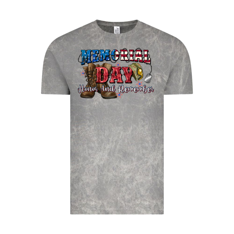 Memorial Day Honor Ans Remember Vintage Tee by CowGirlArtShop | Teevron