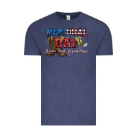 Vintage Denim Memorial day honor ans remember Vintage Tee - CowGirlArtShop