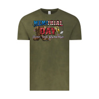Vintage Olive Memorial day honor ans remember Vintage Tee - CowGirlArtShop