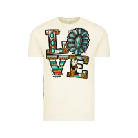 Vintage Arctic turquoise serape love Vintage Tee - Jasminsmagicworld