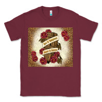 Burgundy fear is temporary regret is forever Classic Tee - TumblerDesignByShophia
