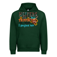 Forest Green heifers be trippin ok maybe i pushed her Urban Hoodie - JahusDesignShop