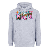 Heather Grey nicu Heavyweight Hoodie - AdoDesignShop