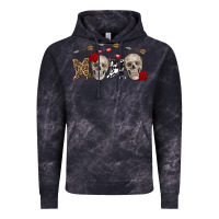 Cloud Black Xoxo Valentine skulls Valentine's Day Vintage Hoodie - FaDigitalArtStudio