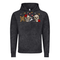 Vintage Black Xoxo Valentine skulls Valentine's Day Vintage Hoodie - FaDigitalArtStudio
