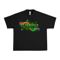 Black Happy St. Patrick's Day Urban Heavy Tee - HowdyJamesFarm