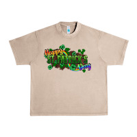French Oak Happy St. Patrick's Day Urban Heavy Tee - HowdyJamesFarm