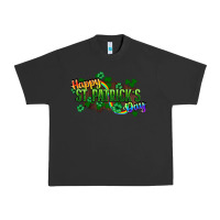 Pigment Black Happy St. Patrick's Day Urban Heavy Tee - HowdyJamesFarm