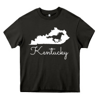 Asphalt Kentucky Horse Map State , best gift, costume, halloween, xmas, christ Heavy Core Tee - maiPhamDesign