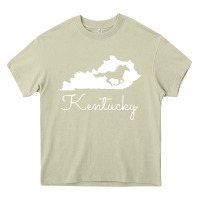 Mossy Kentucky Horse Map State , best gift, costume, halloween, xmas, christ Heavy Core Tee - maiPhamDesign