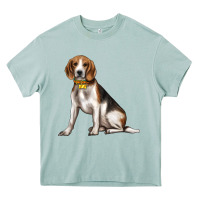 Arona beagle with overflow Heavy Core Tee - texasbilliewilder
