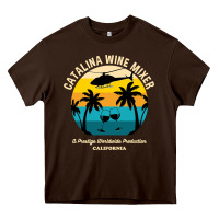 Chocolate Brown Catalina mixer wine , best gift, costume, halloween, xmas, christmas,  Heavy Core Tee - maiPhamDesign