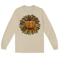 Mushroom pumpkin sunflower Long Sleeve Tee - RanaPortraitStore