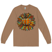 Toasted Coconut pumpkin sunflower Long Sleeve Tee - RanaPortraitStore