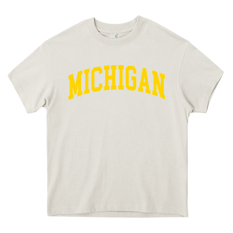 Michigan - Throwback Design - Classic , Best Gift, Costume, Halloween, Heavy Core Tee by maiPhamDesign | Teevron