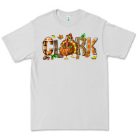 Dove Grey Personalized Thanksgiving Premium Tee - NancyCooperArtShop