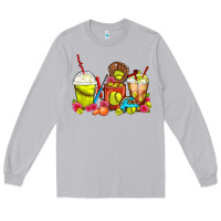 Moon Dust Softball Coffee Cups Long Sleeve Tee - FaDigitalArtStudio