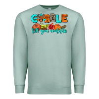 Seafoam gobble till you wobble Premium Sweatshirt - AdoDesignShop
