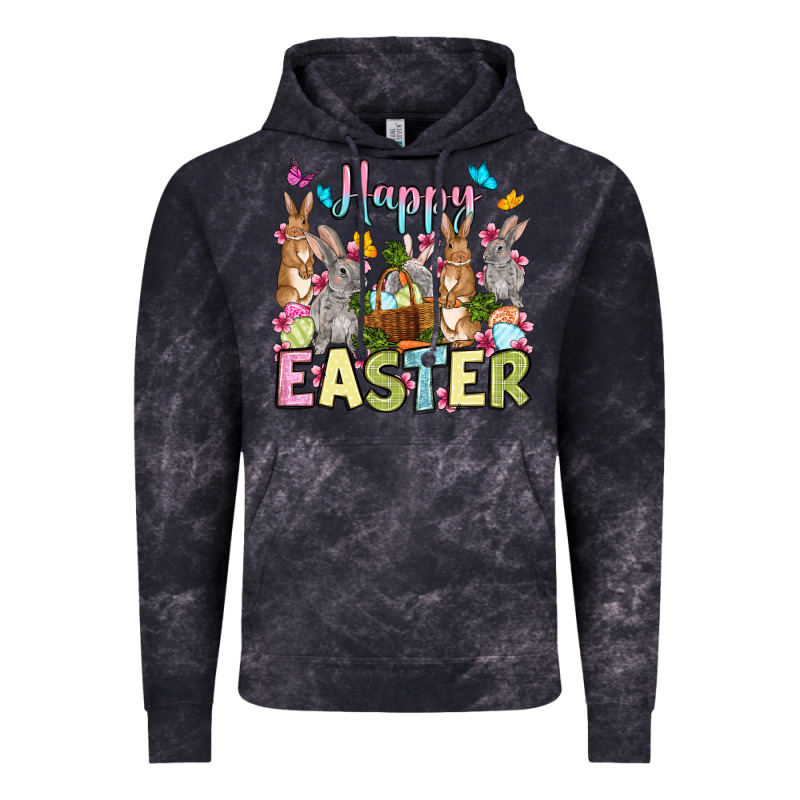 Happy Easter Bunnys Vintage Hoodie by OliviaCreatesArt | Teevron