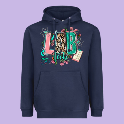 Lab Tech Heavyweight Hoodie Designed By Adodesignshop