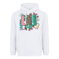 White lab tech Heavyweight Hoodie - AdoDesignShop