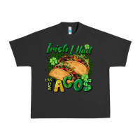 Pigment Black Irish i had tacos Urban Heavy Tee - CowGirlArtShop