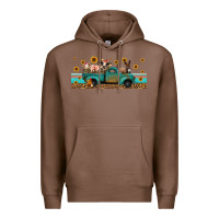 Chestnut western animals truck Premium Hoodie - Jasminsmagicworld
